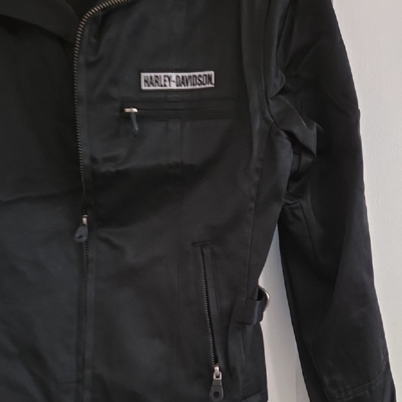 Harley-Davidson Men's Black Lightweight Jacket - Picture 3 of 8
